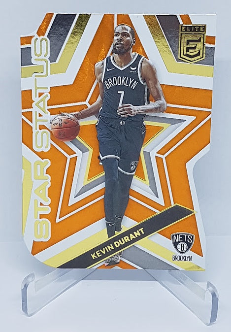 2022-23 Panini Donruss Elite Star Status Die-Cut Kevin Durant Nets #3