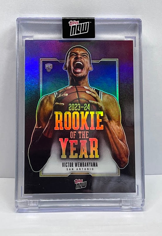 2023-24 Topps Now Rookie of the Year RC Victor Wembanyama