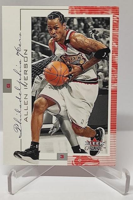 2000-01 Fleer Genuine Allen Iverson 76ers #60