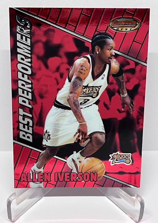 2000 Topps Bowmans Best Performers Allen Iverson 76ers #91