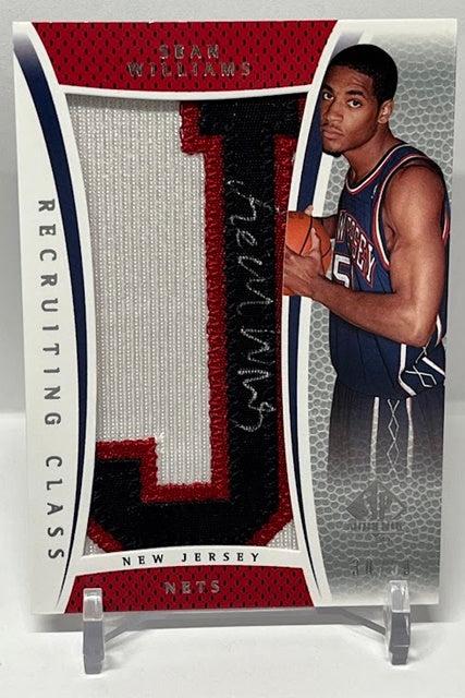 2007-08 Upper Deck SP Recruiting Class AU Sean Williams Nets 30/50 *2