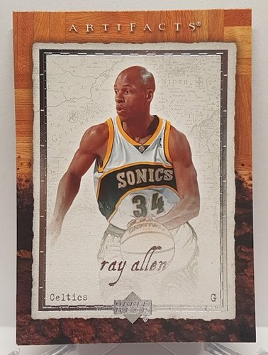 2007-08 Upper Deck Artifacts Ray Allen SuperSonics #89