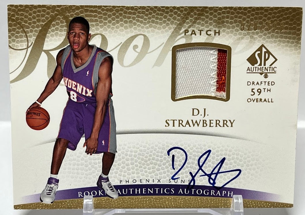 2007-08 Upper Deck SPA Patch AU RC DJ Strawberry Suns 528/599 *2