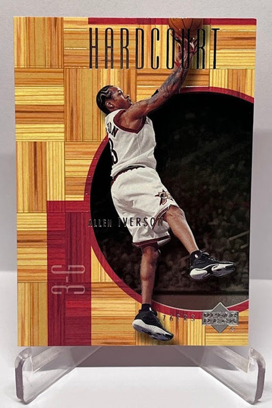 2000 Upper Deck Hardcourt Allen Iverson Philadelphia 76ers #39