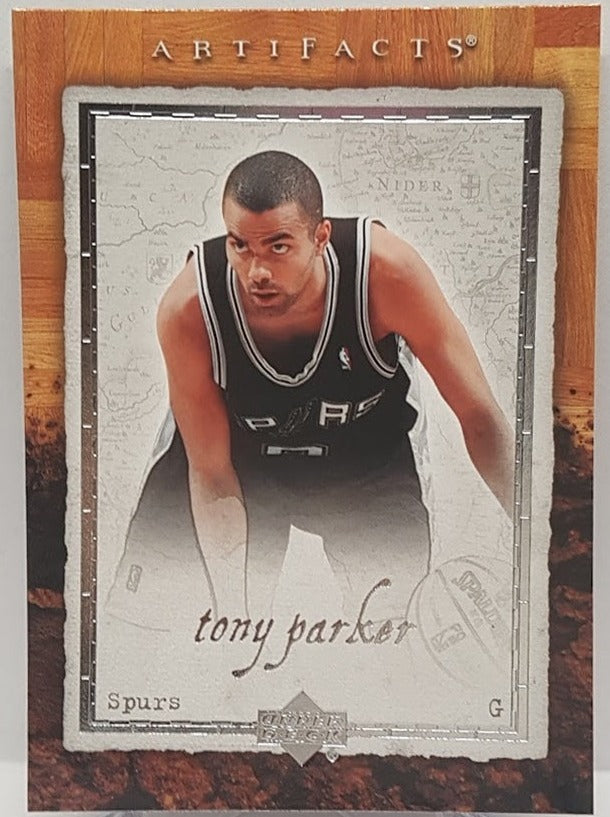 2007-08 Upper Deck Artifacts Tony Parker Spurs #87