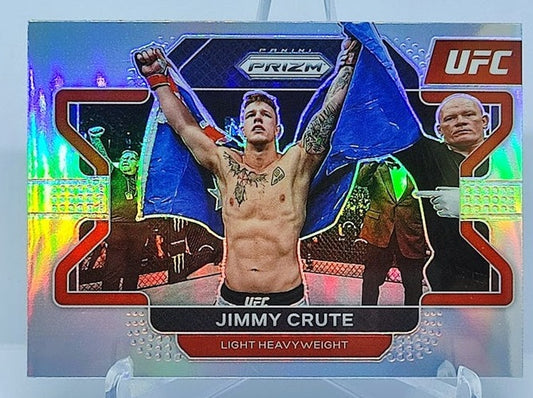 2022 Panini UFC Silver Prizm Jimmy Crute #73
