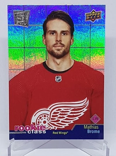 2020-21 Upper Deck Extended Series Rookie Class Mathias Brome Red Wings RC15