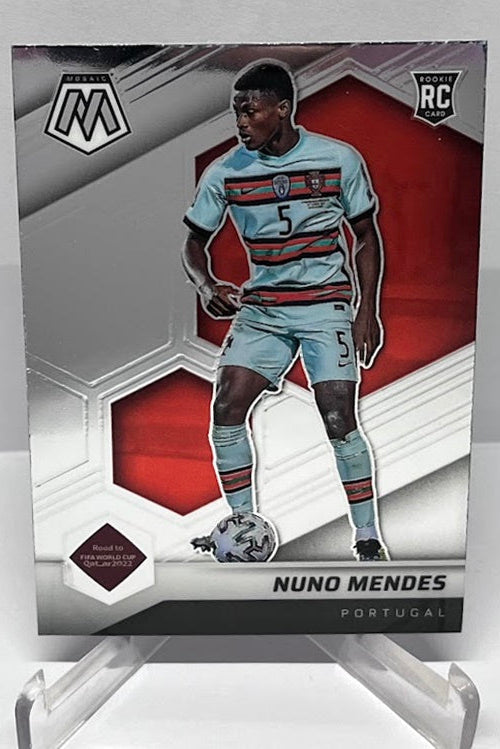 2022 Panini Mosaic FIFA Road To World Cup RC Nuno Mendes Portugal #111