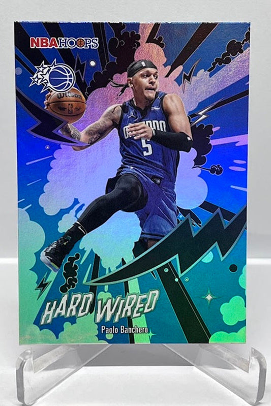 2025-26 Topps Hoops Hard Wired Paolo Banchero Orlando Magic #16