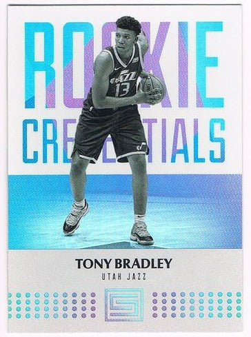 2017-18 Panini Status RC Tony Bradley Jazz #33