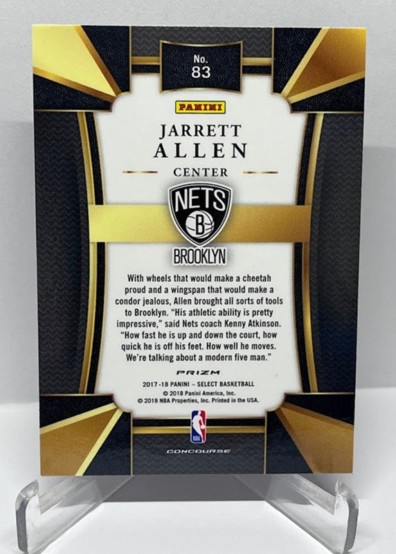 2017-18 Panini Select Prizm RC Jarrett Allen Brooklyn Nets #83