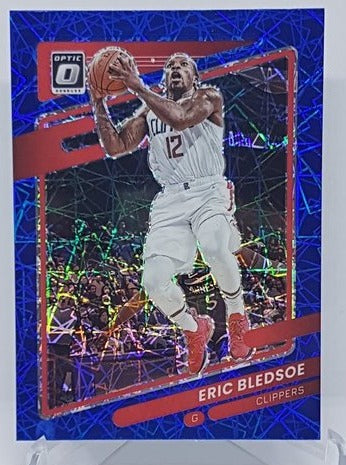 2021-22  Panini Donruss Optic Blue Velocity Eric Bledsoe Clippers #73