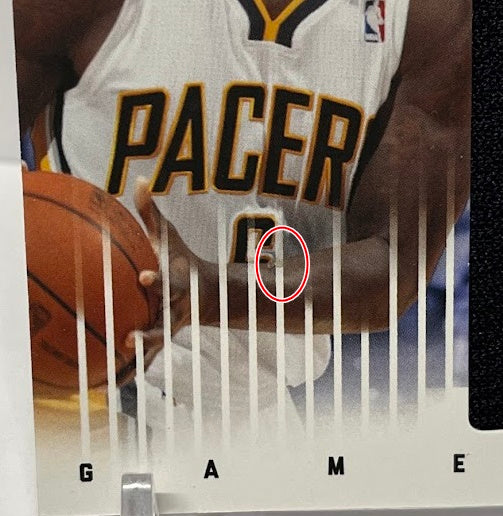 2012 Panini Past & Present Gamers Jerseys Lance Stephenson Pacers #50 *2