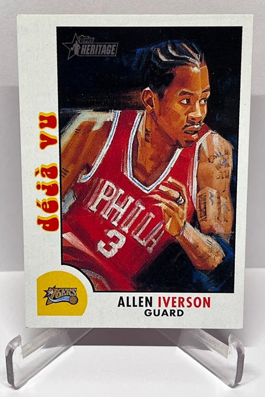 2001 Topps Deja Vu Allen Iverson Philadelphia 76ers #5