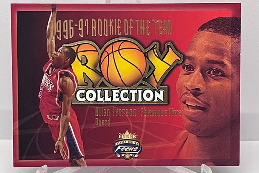 2001-02 Fleer Focus ROY Collection Allen Iverson 76ers #2