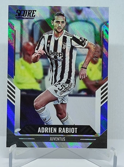 2021-22 Panini Score FIFA Lava Adrien Rabiot Juventus 28/49 #131