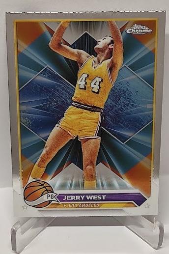 2024 Topps Chrome Jerry West Los Angeles #125