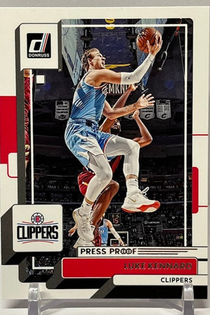 2022-23 Panini Donruss Press Proof Luke Kennard Clippers #126