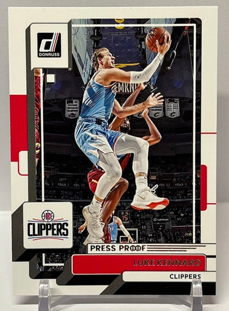 2022-23 Panini Donruss Press Proof Luke Kennard Clippers #126