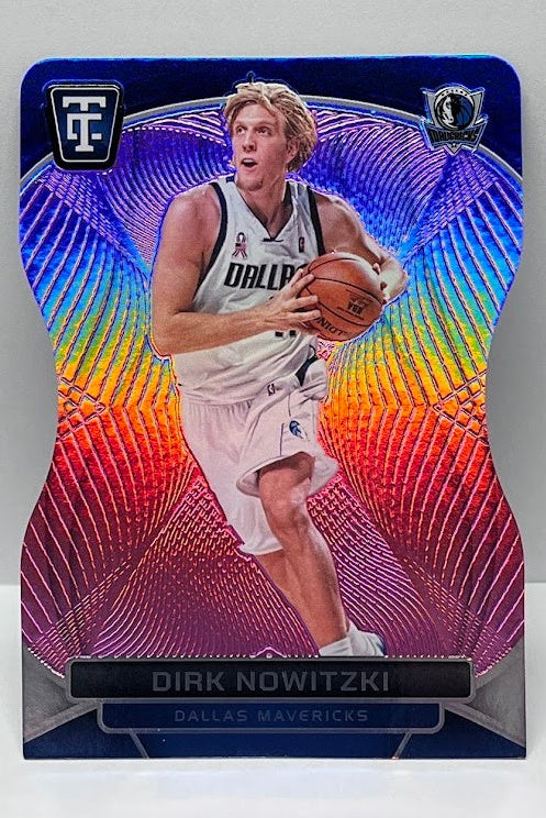 2024-25 Panini Totally Certified Die-Cut Dirk Nowitzki Mavericks 043/125 #179