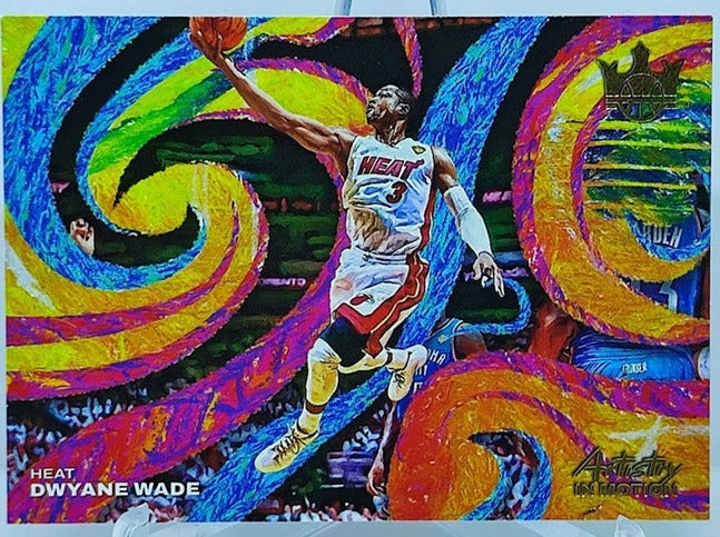 2022-23 Panini Court Kings Artistry in Motion Dwyane Wade Miami #21