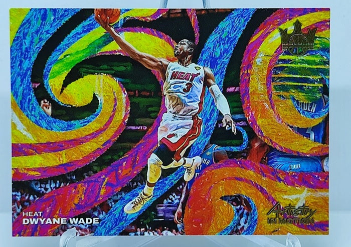 2022-23 Panini Court Kings Artistry in Motion Dwyane Wade Miami #21