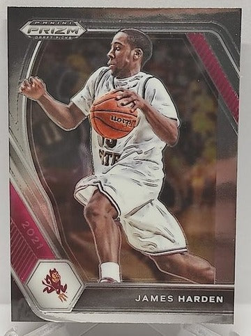 2021 Panini Prizm Draft Picks James Harden Arizona #53