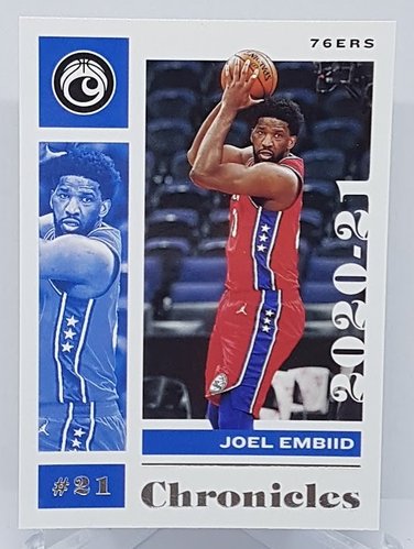 2020-21 Panini Chronicles Joel Embiid 76ers #13