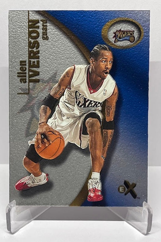 2000-01 Fleer E-X Allen Iverson Philadelphia 76ers #65