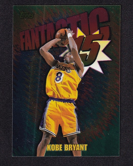 1997 Topps Fantastic 15 Kobe Bryant Los Angeles Lakers #12 *2