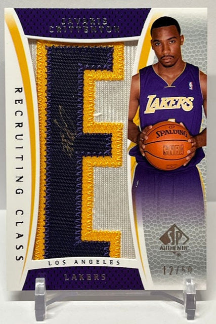 2007-08 Upper Deck SP Recruiting Class AU Javaris Crittenton Lakers 12/50 *2