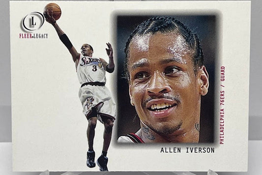 2000-01 Fleer Legacy Allen Iverson Philadelphia 76ers #84