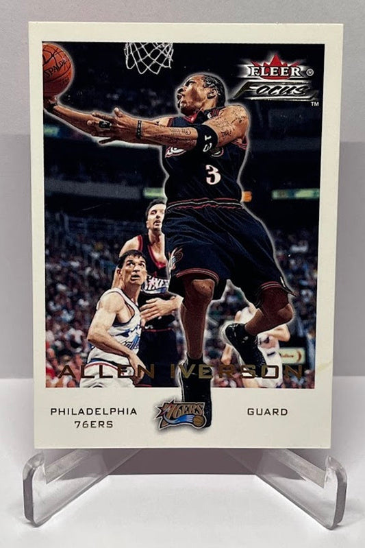 2000-01 Fleer Focus Allen Iverson Philadelphia 76ers #159