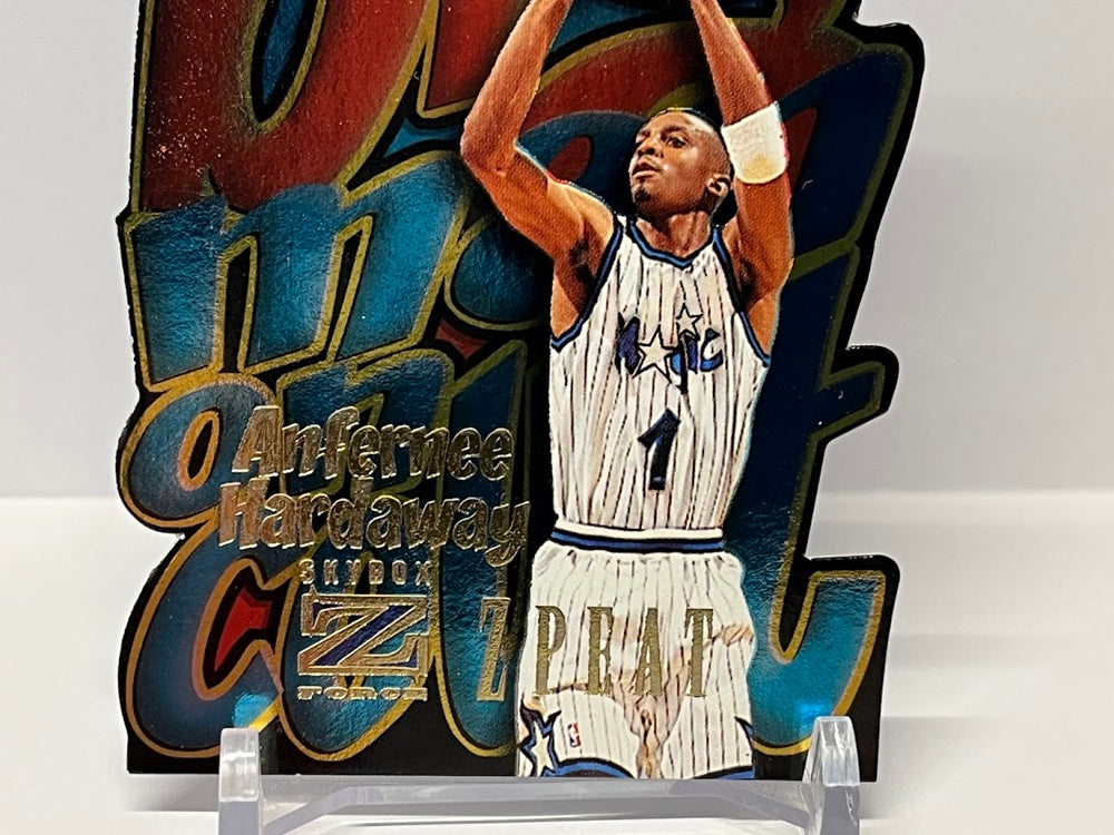 1996-97 Skybox Z-Force Big Man On Court Z Peat Anfernee Hardaway Orlando *2