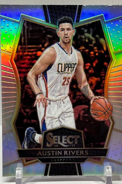 2016-17 Panini Select Silver Prizm Austin Rivers Clippers #150