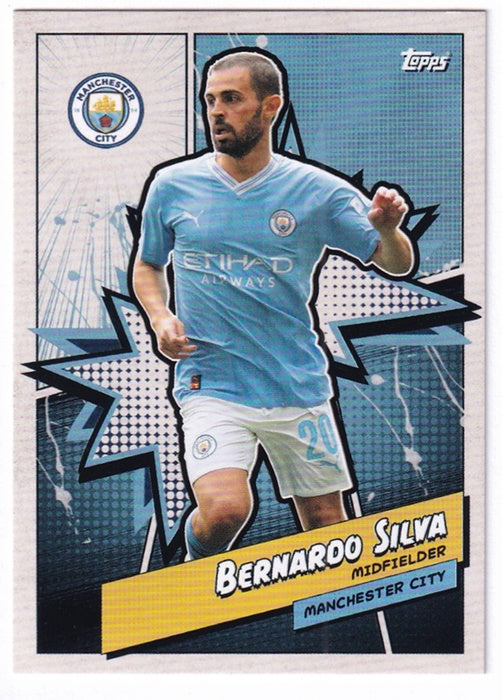 2023 Topps Fan Set Bernardo Silva Manchester City #MANH-7