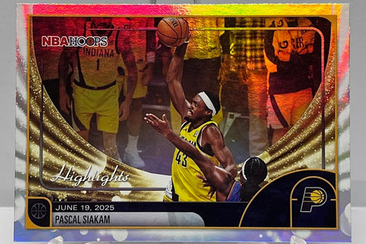 2025-26 Topps Hoops Highlights Pascal Siakam Indiana Pacers #265