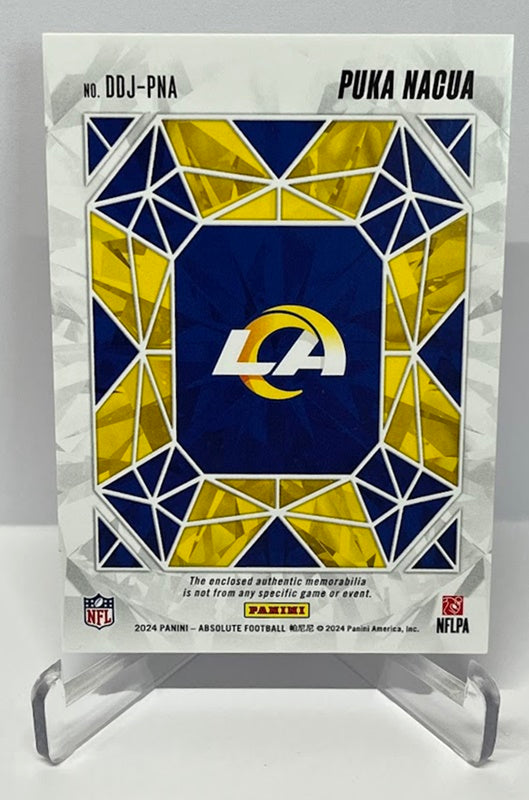 2024 Panini Absolute Draft Diamonds Puka Nacua Los Angeles Rams *3