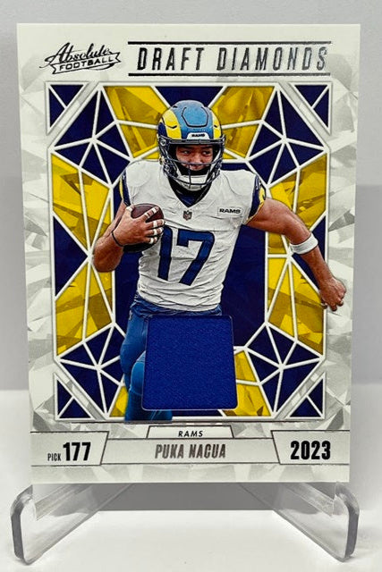 2024 Panini Absolute Draft Diamonds Puka Nacua Los Angeles Rams *3