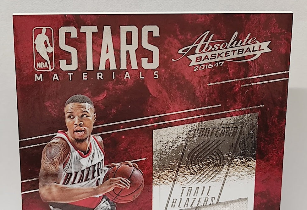 2016-17 Panni Absolute NBA Stars Materials Damian Lillard Portland 020/149 #14