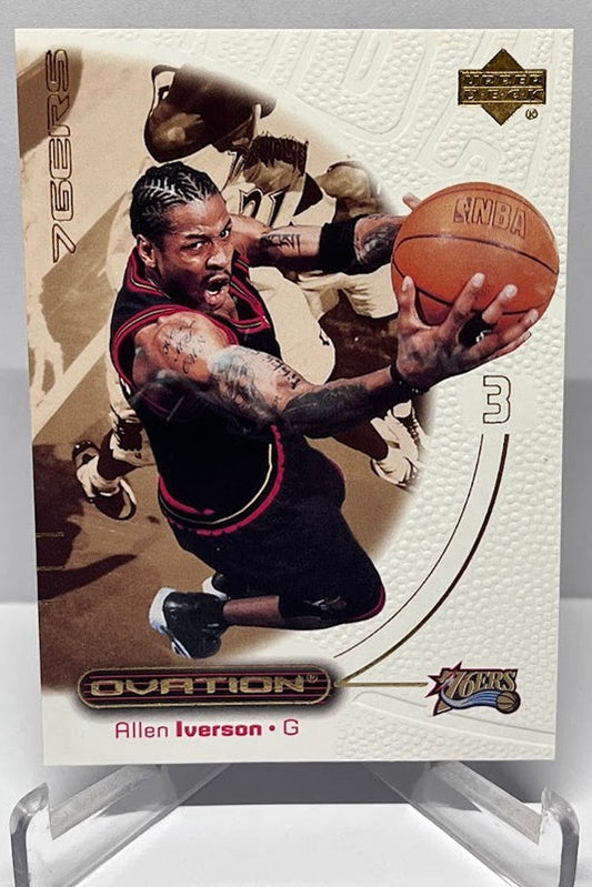 2000 Upper Deck Ovation Allen Iverson Philadelphia 76ers #39