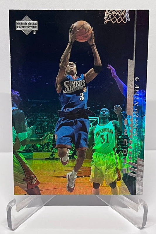 2001 Upper Deck Encore Allen Iverson Philadelpphia 76ers #89