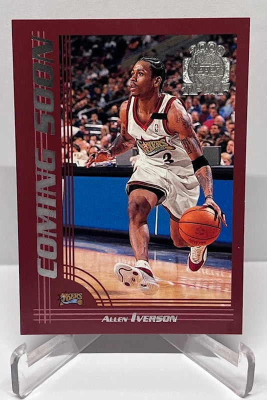 2000 Topps Tipoff Coming Soon Allen Iverson 76ers #152