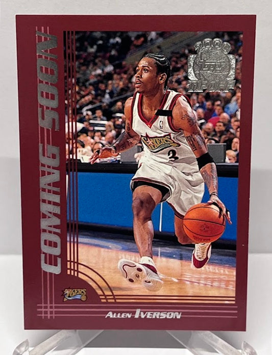 2000 Topps Tipoff Coming Soon Allen Iverson 76ers #152