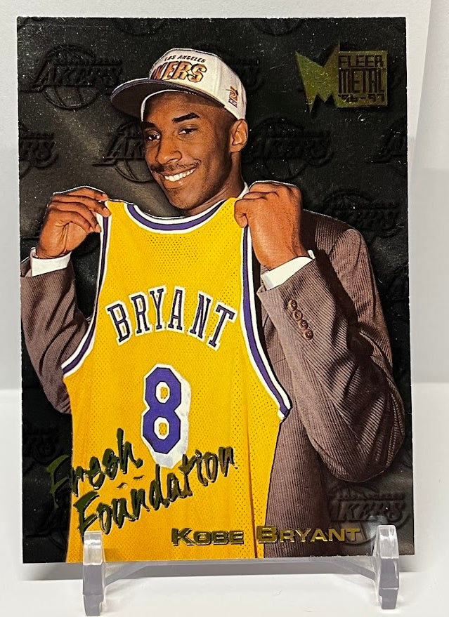 1996-97 Fleer Metal Fresh Foundation RC Kobe Bryant Lakers #137 *2