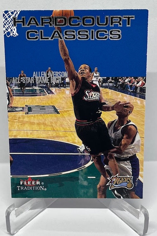 2000-01 Fleer Tradition Hardcourt Classics Allen Iverson 76ers #11