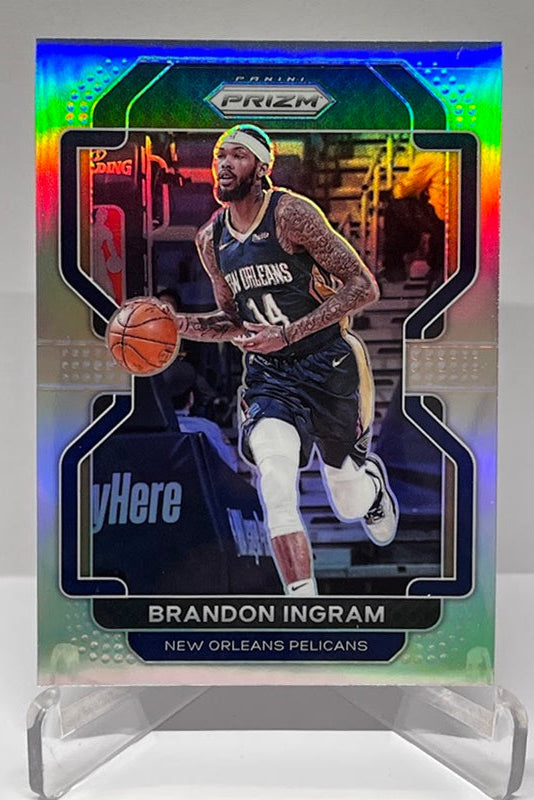 2021-22 Panini Prizm Silver Brandon Ingram New Orleans Pelicans #9
