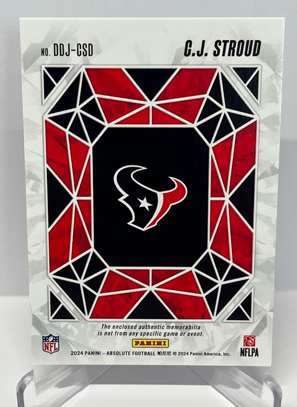 2024 Panini Absolute Draft Diamonds CJ Stroud Houston Texans *3