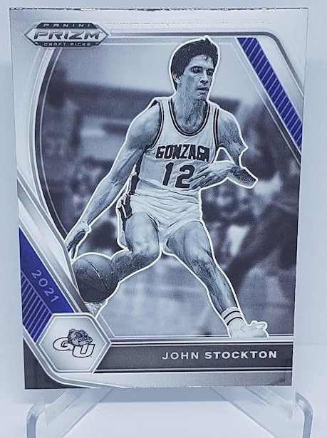 2021 Panini Prizm Draft Picks John Stockton Gonzaga #87