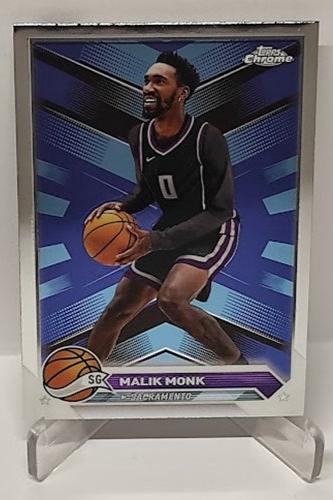 2024 Topps Chrome Malik Monk Sacramento #130